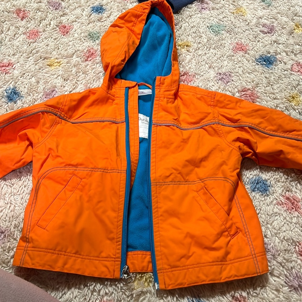 Hanna Andersson light fleece lined jacket 90